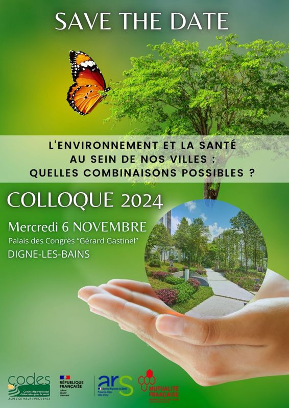 Colloque "L'environnement et la santé au sein de nos villes : Quelles combinaisons possibles ?"