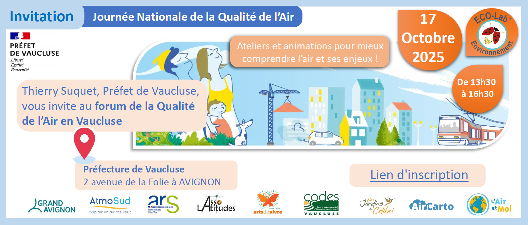 Forum de la qualité de l’air en Vaucluse