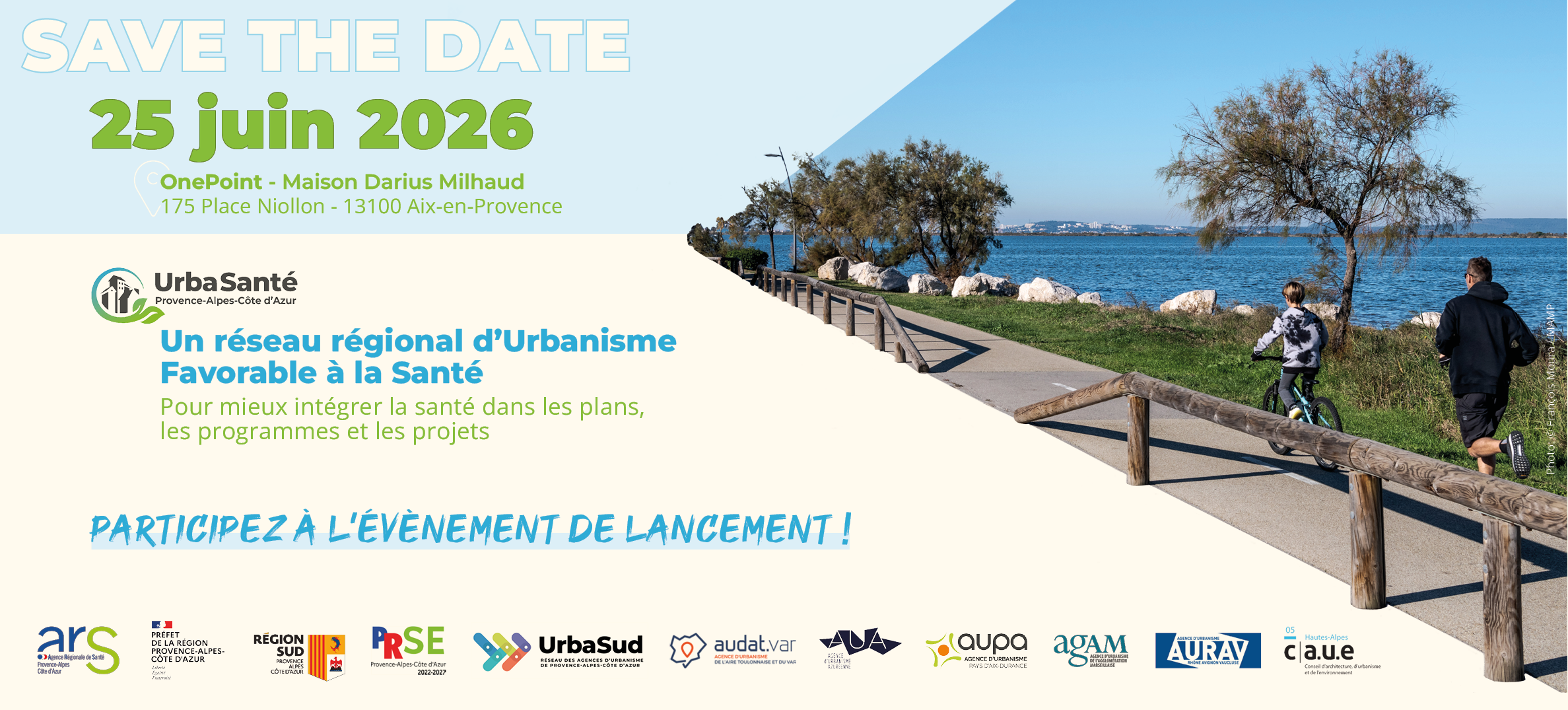"Save the date" Lancement du réseau régional UrbaSanté Paca